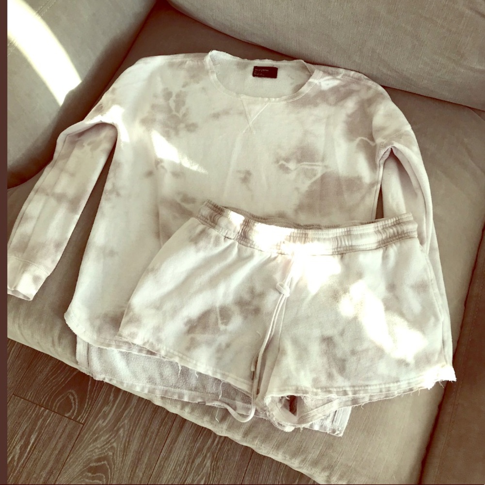 Free Press Tye Dye Pajama Set